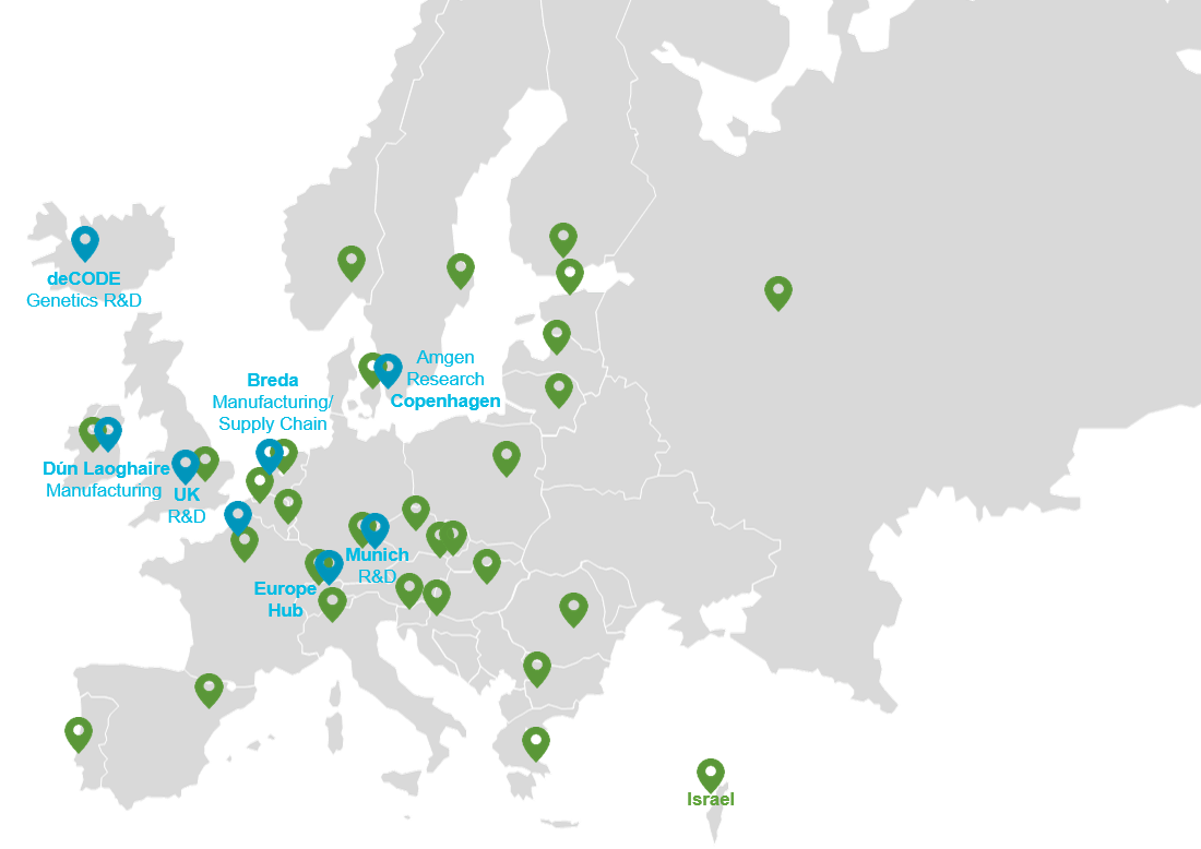 Amgen Europe Office Locations